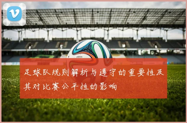 足球队规则解析与遵守的重要性及其对比赛公平性的影响